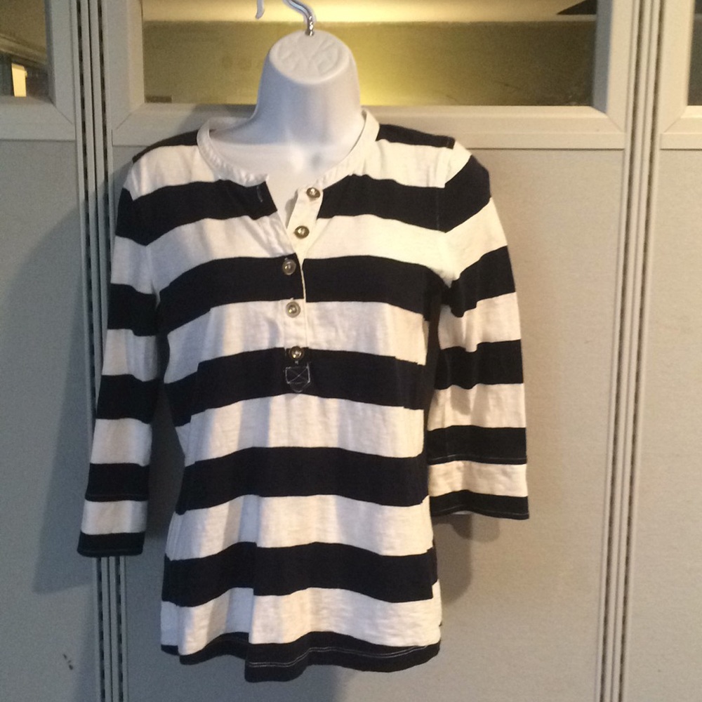 J Crew Striped Top, Size S